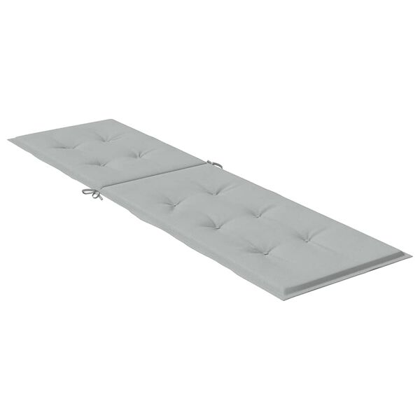 vidaXL Almofad&atilde;o para cadeira terra&ccedil;o (75+105) x 50 x 4cm mesclado tecido