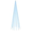 vidaXL &Aacute;rvore de Natal mastro de bandeira 732 LEDs 500 cm azul