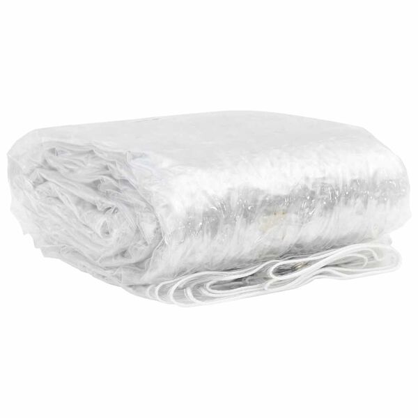 vidaXL Encerado transparente com ilh&oacute;s 2x10 m PVC