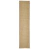 vidaXL Tapete de sisal para poste arranhador 66x300 cm