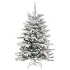 vidaXL &Aacute;rvore de Natal Articulada Artificial Branco 120 cm PE e PVC