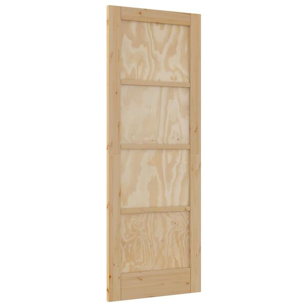 vidaXL Porta Interna ORKDAL Castanho 73,5 x 198,5 cm Contraplacado