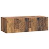 vidaXL Gabinete de TV de Parede Madeira antiga 99 x 41 x 30 cm