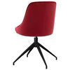 vidaXL Cadeiras de jantar 2 pcs veludo vermelho tinto
