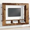 vidaXL Gabinete para TV Madeira antiga 152 x 22 x 113 cm