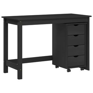 vidaXL Conjunto de Mesa e Arm&aacute;rio 2 unid. Cinzento