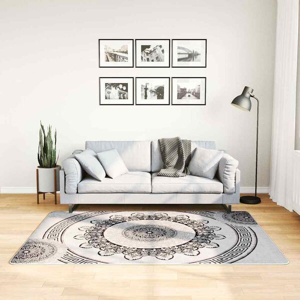 vidaXL Tapete lavável antiderrapante 120x180 cm multicor
