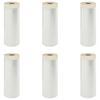 vidaXL Lona de Poeira com Fita Adesiva 6 pcs 210 x 2000 cm HDPE