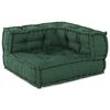 vidaXL Unidade de sof&aacute; modular 70x70x54 cm tecido verde