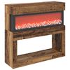 vidaXL Lareira el&eacute;trica Madeira antiga 102 x 30 x 94 cm