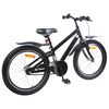 vidaXL Bicicleta Infantil 22 Polegadas para 7-12 anos Preto