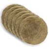 vidaXL Almofada HEERLEN 6 unid. Cinzento-claro Fleece PV