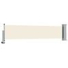 vidaXL Toldo lateral retr&aacute;til para p&aacute;tio 60x300 cm creme