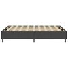 vidaXL Cama boxspring 140x200 cm tecido cinzento