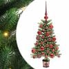 vidaXL &Aacute;rvore de Natal com 150 LEDs com suporte Verde 65 cm PE