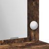 vidaXL Mesa de Maquiagem com gaveta Carvalho fumado 79 x 41 x 135 cm