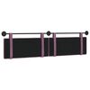vidaXL Cabeceira Suspensa Roxo 210 x 55 x 5 cm Veludo