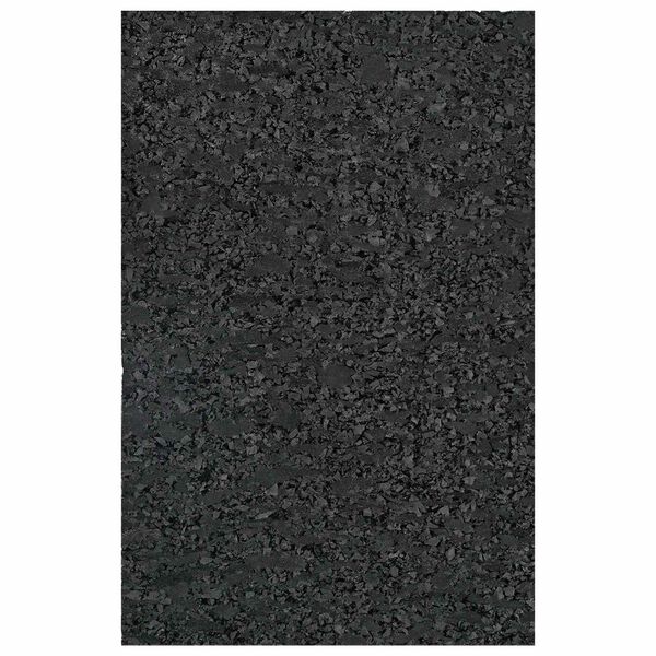 vidaXL Almofada de Borracha 25 pcs Preto 9 x 6 x 2 cm Borracha