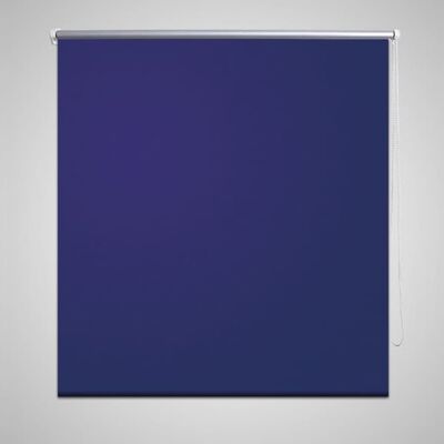 Estore de rolo 40 x 100 cm, Marinho / Azul