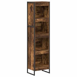 vidaXL Gabinete de Livros 40 x 30 x 155 cm Derivados de Madeira