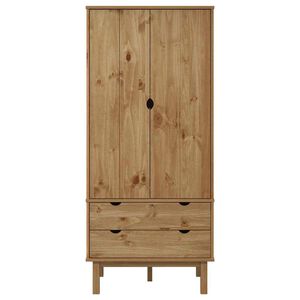 vidaXL Roupeiro OTTA 76,5x53x172 cm pinho maci&ccedil;o