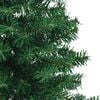 vidaXL &Aacute;rvore de Natal artificial de canto 180 cm PVC verde