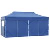 vidaXL Tenda de Festa Azul 291 x 580 x 315 cm Tecido Oxford