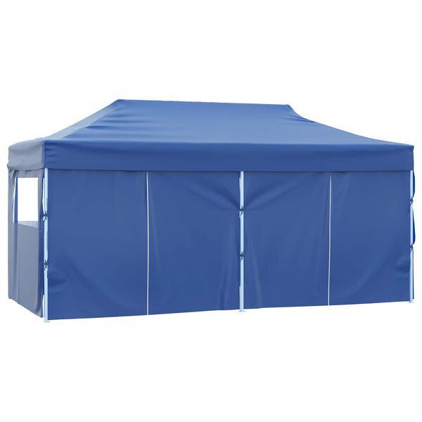 vidaXL Tenda de Festa Azul 291 x 580 x 315 cm Tecido Oxford
