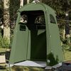 vidaXL Tenda para duche impermeável verde azeitona