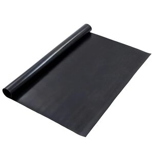 vidaXL Tapete de Piso Preto 1,2 x 2 m Borracha