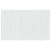 vidaXL Cortina de Renda com cortinas Branco 300 x 750 cm Poli&eacute;ster