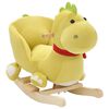 vidaXL Animal de baloi&ccedil;ar drag&atilde;o em pel&uacute;cia 60x32x53cm verde lima