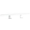 vidaXL Luz LED para espelho 13 W 3000 K 80 cm branco quente