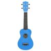 vidaXL Conjunto ukulele soprano infantil com saco 23" azul-beb&eacute;