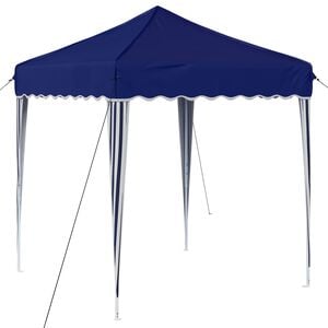 vidaXL Tenda de Festa Pop-up 195 x 195 x 245 cm Azul Tecido Oxford