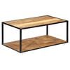 vidaXL Mesa de centro 90x50x40 cm madeira recuperada maci&ccedil;a