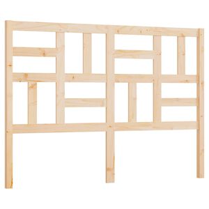 vidaXL Cabeceira de cama 126x4x104 cm pinho maci&ccedil;o