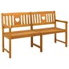 vidaXL Banco de exterior 4 -lugares 150 x 56 x 90 cm