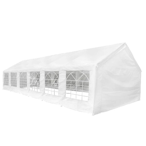 vidaXL Tenda de festa 12 x 6 m branco