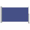 vidaXL Toldo lateral retr&aacute;til para p&aacute;tio 140x300 cm azul