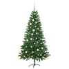 vidaXL &Aacute;rvore de Natal com 150 LEDs com suporte Verde 150 cm PE