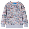 Sweatshirt para crian&ccedil;a cinzento mesclado 128