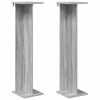 vidaXL Suporte para Plantas 2 pcs Sonoma cinza 25 x 25,5 x 100,5 cm