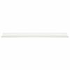 vidaXL Prateleira Flutuante 2 pcs Branco 80 x 18 x 2,5 cm A&ccedil;o