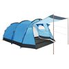 vidaXL Varas para tenda telesc&oacute;pica 170-255 cm 2 pcs a&ccedil;o galvanizado