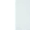 vidaXL Placa de vidro para lareira retangular 100x60 cm