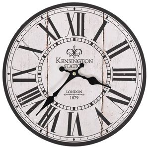 vidaXL Rel&oacute;gio de parede vintage London 30 cm