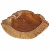 vidaXL Fruteira JEPARA &Oslash; 50 cm Madeira de Teca S&oacute;lida Redondo