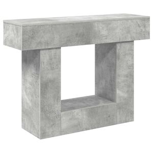 vidaXL Cinzento Concreto 101 x 30 x 74 cm