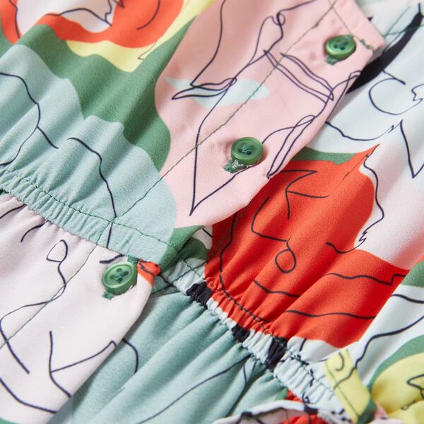 Vestido de criança verde 104